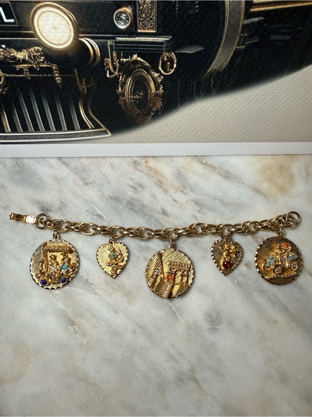 Vintage Charm Bracelet